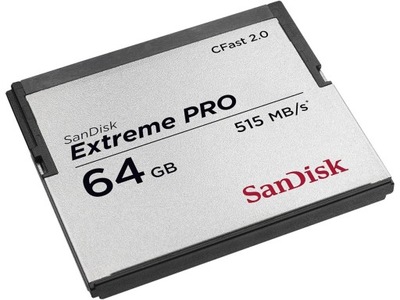 Karta pamięci SanDisk Extreme PRO 64GB CFast 2.0 515MB/s