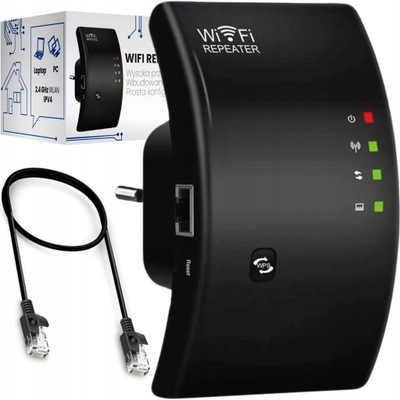 NAJMOCNIEJSZY WZMACNIACZ WIFI REPEATER 300Mbps