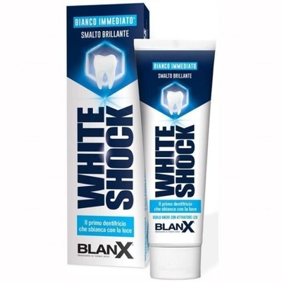 BLANX WHITE SHOCK 75ml SKUTECZNA pasta WYBIELAJĄCA