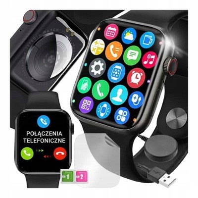 SMARTWATCH MĘSKI ZEGAREK ROZMOWY SPORT SMART WATCH PRO MAX