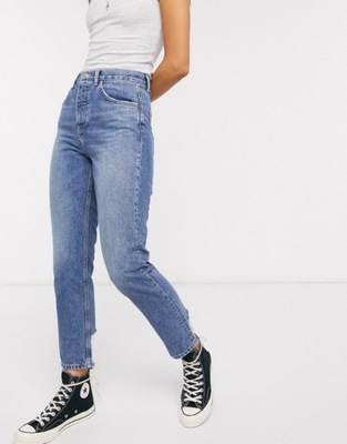 TOPSHOP SPODNIE MOM JEANSY DAMSKIE 26/32 1VAK