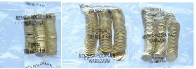 1,2,5 gr 2020 r.Woreczki mennicze 100 sztuk MW