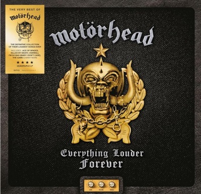 MOTORHEAD - Everything Louder Forever - The Very Best Of 4LP Deluxe