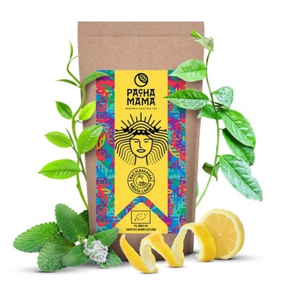 Pachamama BIO GUAYUSA + TRAWA CYTRYNOWA 100g