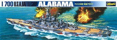 US Battleship Alabama 1:700 Hasegawa WL608