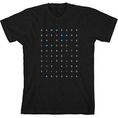 KOSZULKA New Order Languages T shirt