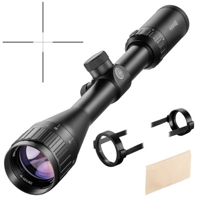 HAWKE VANTAGE LUNETA CELOWNICZA 1" 4-12X40 REG. PARALAKSY KRZYŻ 30/30