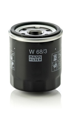 MANN-FILTER W 68/3 FILTRO ACEITES  