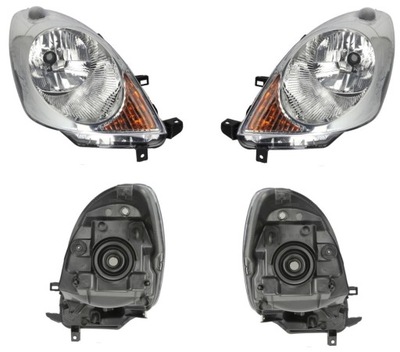 Фара лампа nissan note e11 06-09 l+p tyc фото №1