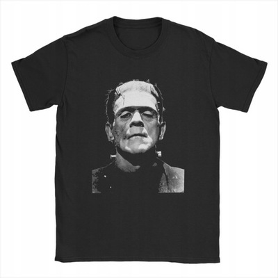 Movie Monster Boris Karloff 1932 T-Shirt,Black,