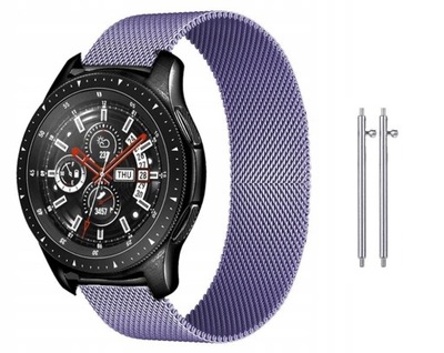 PASEK DO ZEGARKA MAGNETYCZNY 22MM + TELESKOPY HUAWEI AMAZFIT SAMSUNG GARMIN