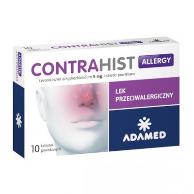 Contrahist Allergy 5 mg 10 tabl alergia uczulenie
