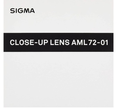 Sigma CLOSE-UP LENS AML 72-01 AML-72 18-300/3.5-6.3 C DC Macro OS HSM