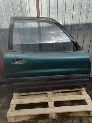 Дверь правый перед правое toyota rav-4 зелёные фото №1