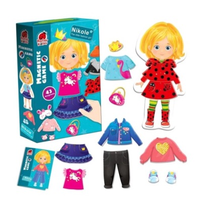 NIKOLE. THE LITTLE FASHION GIRL GRA MAGNETYCZNA