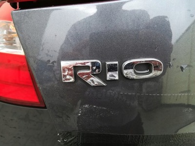 KIA RIO 3 IV INSCRIPCIÓN EMBLEMA INSIGNIA RIO PARTE TRASERA 11-  