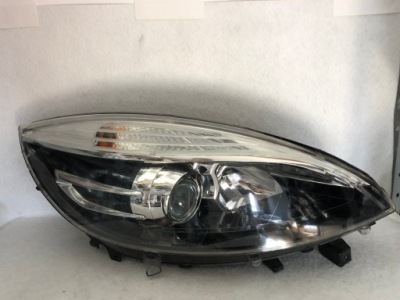 Лампа правая перед линза renault scenic iii 3 lift 13r+ фото №1