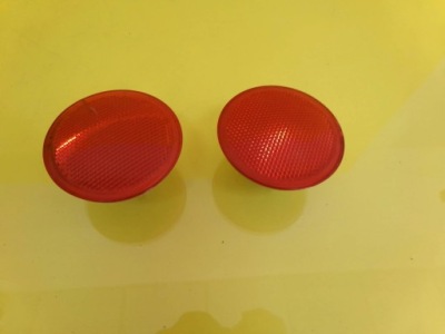 Відбивач бампера правий + лівий задня ford fiesta v lift nr3 фото №1