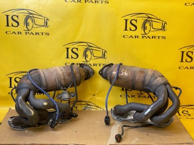 Каталізатор колектор випускний porsche cayman 987 фото №1