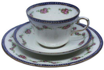 LOOK:) ROYAL ALBERT FILIŻANKA TRIO VINTAGE 1930+