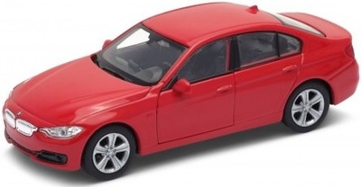 WELLY Model - BMW 335i Czerwony SKALA 1:34