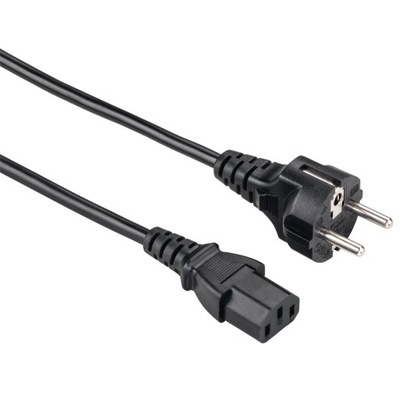 Kabel zasilający C/E/F Hybrydowy EU C13 1.85m