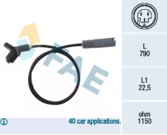 SENSOR ABS BMW FAE  