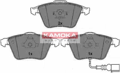 ZAPATAS DE FRENADO PARTE DELANTERA KAMOKA JQ1013530  