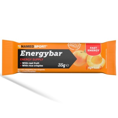 NAMEDSPORT Energybar 35g BATON ENERGETYCZNY LEKKOSTRAWNY NATURALNY