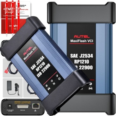 AUTEL GŁOWICA INTERFEJS MaxiFlash VCI J2534 PassThru ECU PROGRAMOWANIE