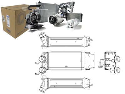 Интеркулер citroen berlingo berlingo multispace c фото №1