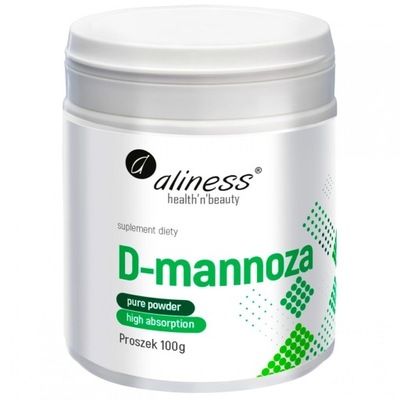 ALINESS D-MANNOZA 100 G UKŁAD MOCZOWY PROSZEK