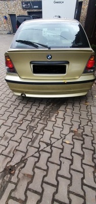BMW 3 E46 COMPACT КРИШКА ЗАД ЗАДНЯ