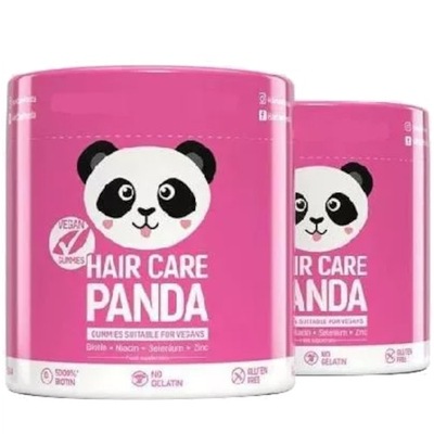 2x Noble Health Hair Care Panda żelki 300 g