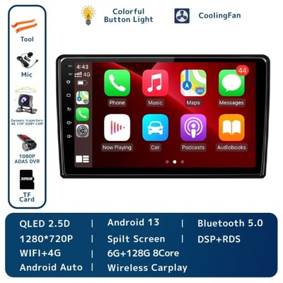 ANDROID 13 PARA RENAULT DUSTER RADIO DE AUTOMÓVIL INALÁMBRICO NAVEGACIÓN CARPLAY GPS  