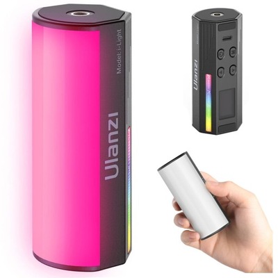 KIESZONKOWA TUBA LAMPA LED ULANZI I-LIGHT KOLORY RGB