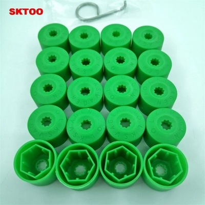 20PCS CAR WHEEL BOLT CAPS TYRE SCREWS COVER PARA VOLKSWAGEN VW POLO T~16654  