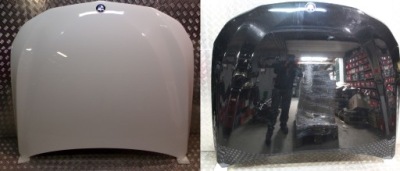 Bmw g32 капот кришка двигуна alpinweiss schwarz фото №1