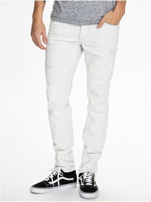 JACK JONES Jasne Błękitne Męskie Jeansy Slim Fit Niespotykane _ 30/30