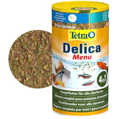 Tetra Delica Menu 100ml - 30g Pokarm podstawowy płatki