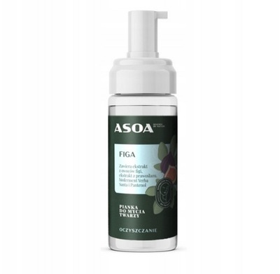 ASOA Pianka do mycia twarzy Figa 150 ml