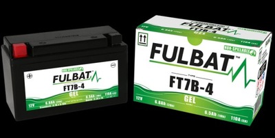 BATERÍA PARA MOTOCYKLA ZELOWY 6.5AH 12V L+ FULBAT  