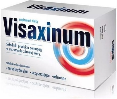 Visaxinum 60 tabletek Trądzik Oczyszczenie