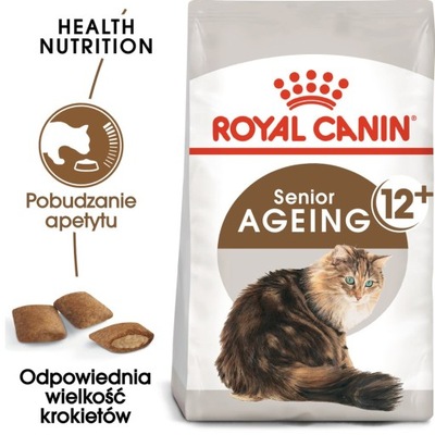 ROYAL CANIN Ageing +12 4kg karma sucha dla kotów dojrzałych