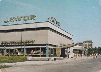 JAWORZNO - OSIEDLE "STAŁE" - DOM HANDLOWY "JAWOR" - NEON