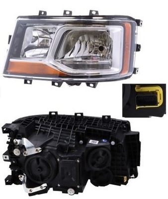 Фара scania p g r s euro 6 левый 2016- фото №1