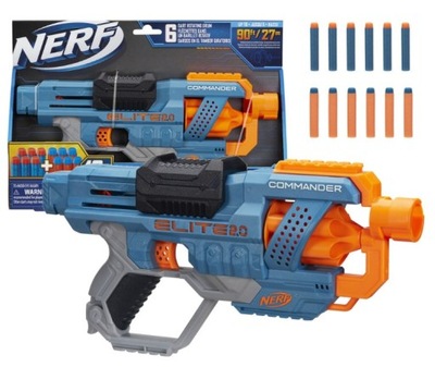 NERF Elite 2.0 Commander RD-6 Wyrzutnia HASBRO E9485