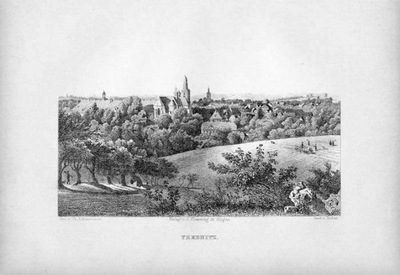 drzeworyt sztorcowy 1891 Trzebnica / Trebnitz