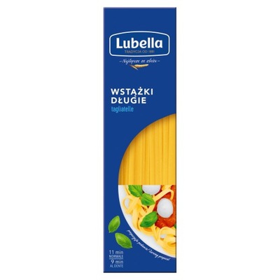 Lubella Mafaldine Wstążki długie Makaron 400 g