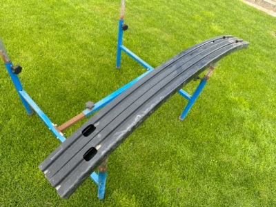 Nissan leaf ii балка бампера заднего задняя oryg фото №1